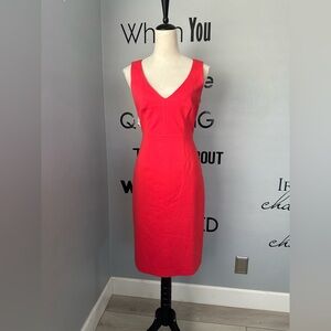 EUC Elie Tahari Scarlet Sleeveless Midi Dress Size 6